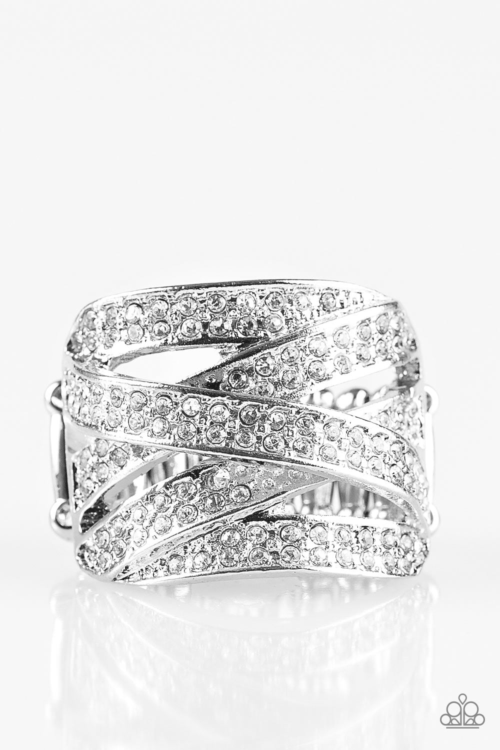 Life In The Glitter Lane - White Ring