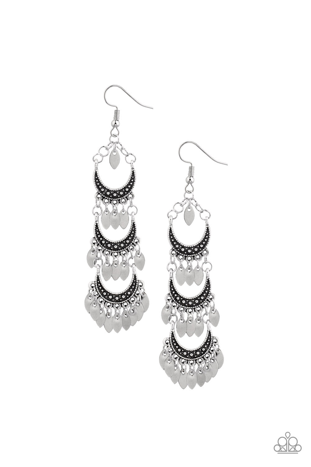 Take Your CHIME - Silver Earrings