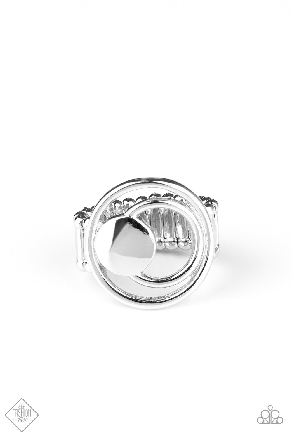 Edgy Eclipse - Silver Ring