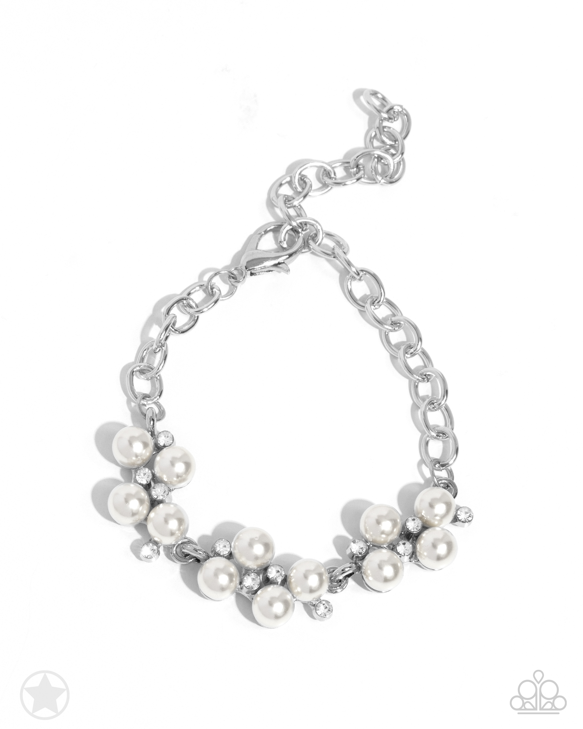 I Do - White Blockbuster Bracelet - Kingdom Bling Showroom