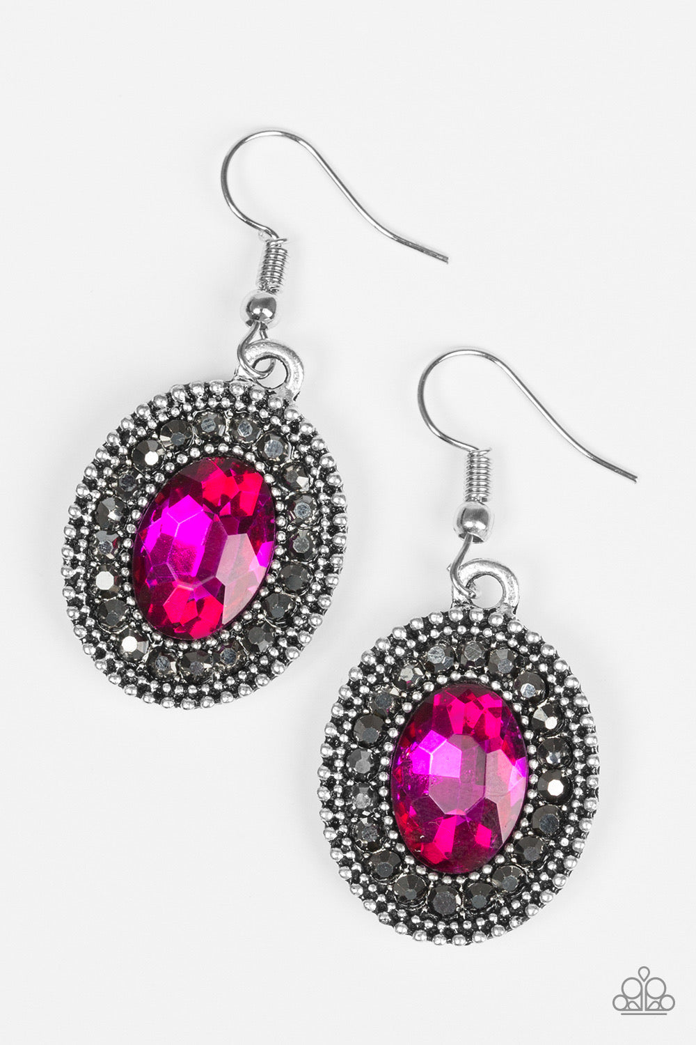 Paparazzi Wonderfully West Side Story - Pink Earrings