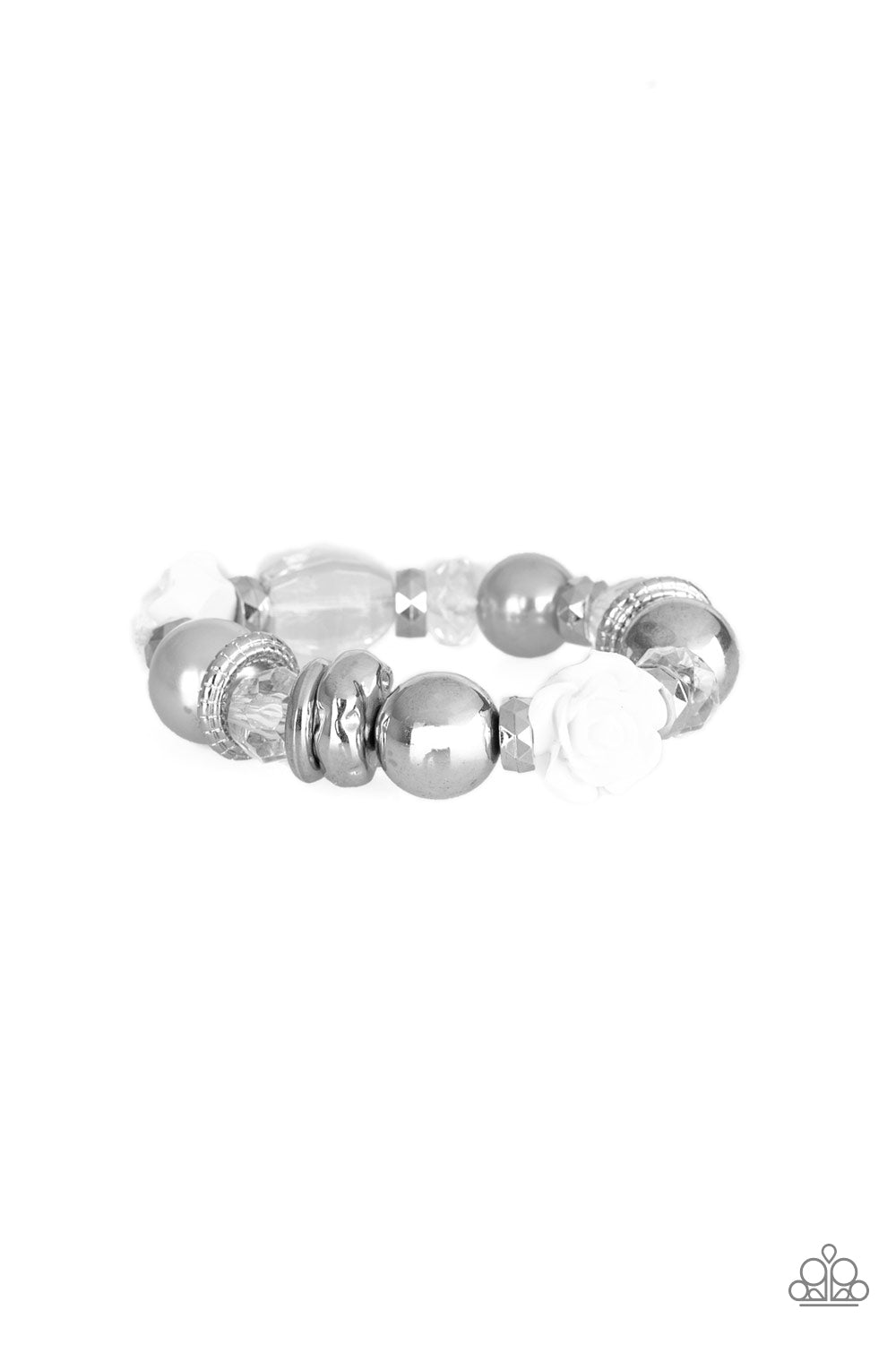 Paparazzi Here I Am - Silver Bracelet