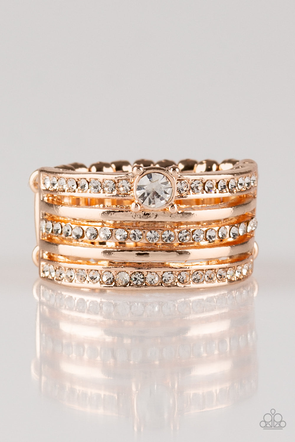 Paparazzi The DealMaker - Gold Ring