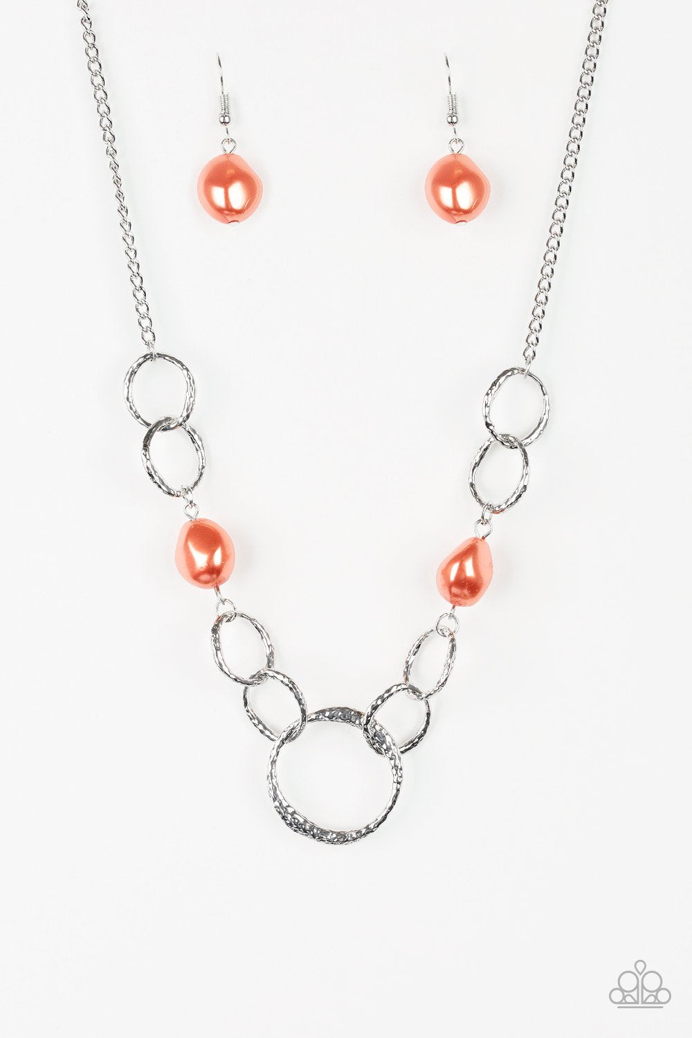 Paparazzi Necklace Lead Role - Orange Necklace