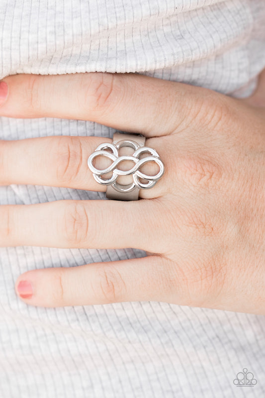 Paparazzi Breathe It All In - Silver Ring