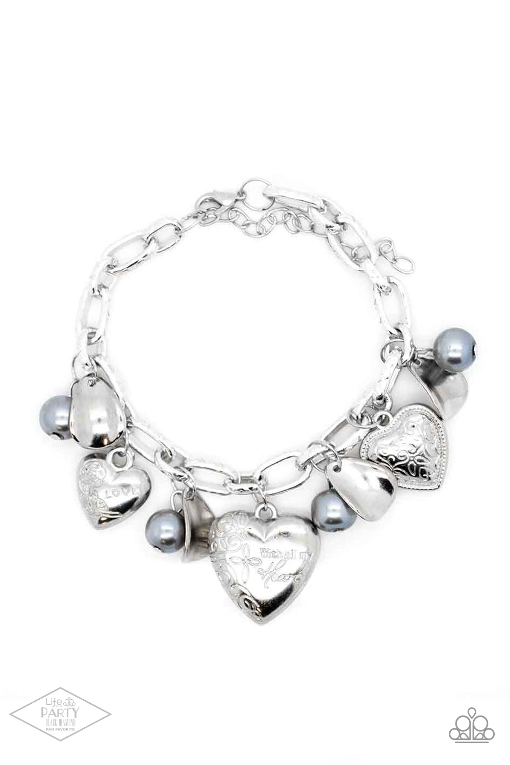 Paparazzi Love Will Find A Way - Silver Bracelet