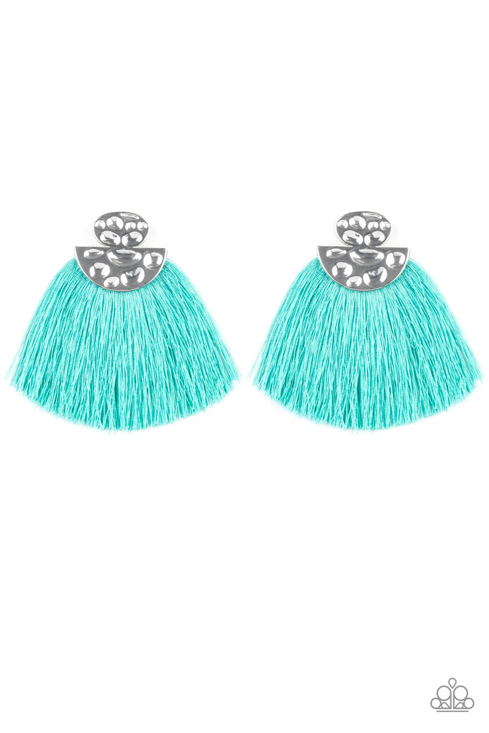 Paparazzi Make Some Plume - Blue Earrings
