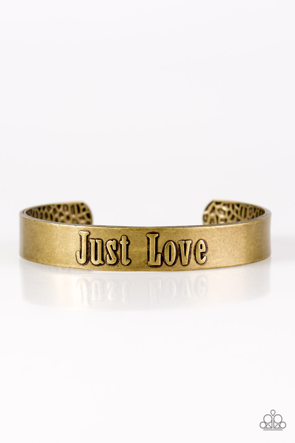 Just Love - Brass Bracelet