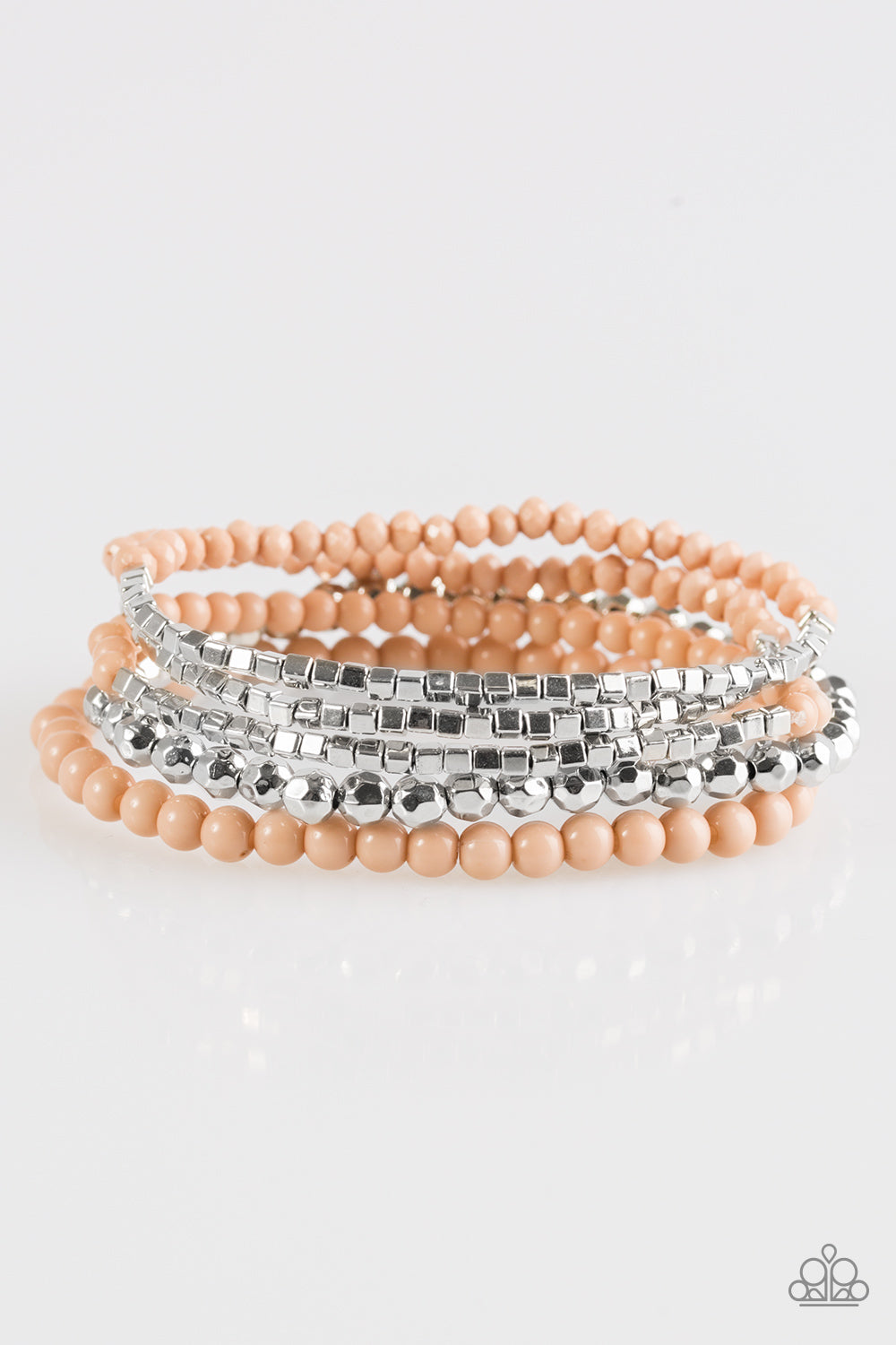 Paparazzi Colorfully Chromatic - Brown Bracelet