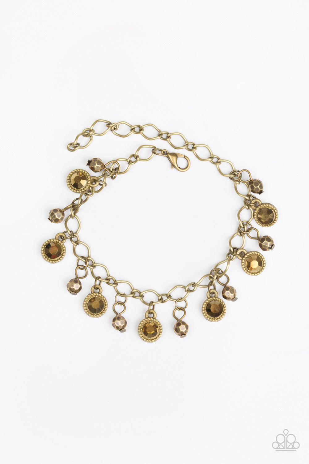 Stratosphere Shimmer - Brass Bracelet