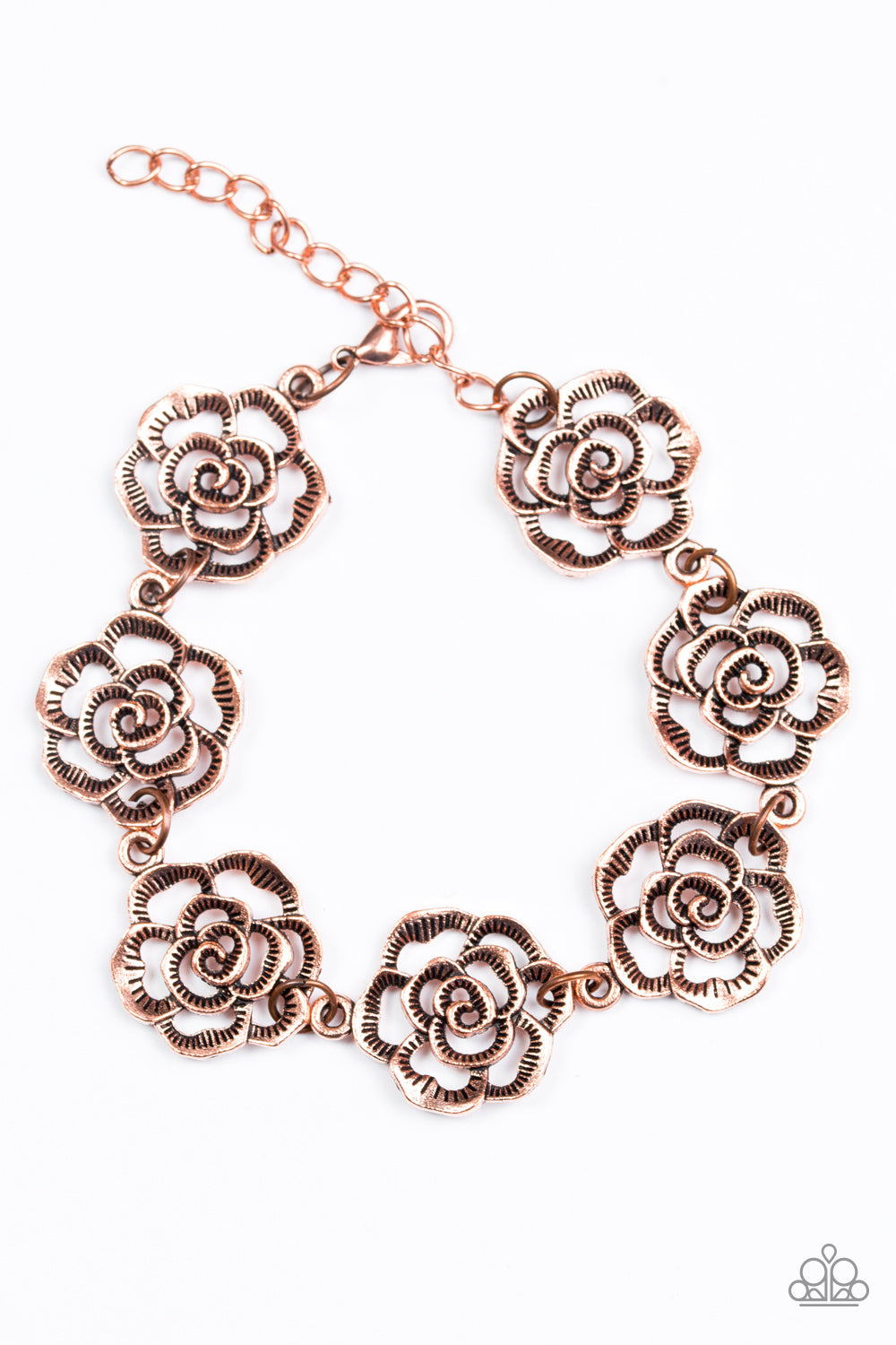 Paparazzi Nip It In The ROSEBUD - Copper Bracelet