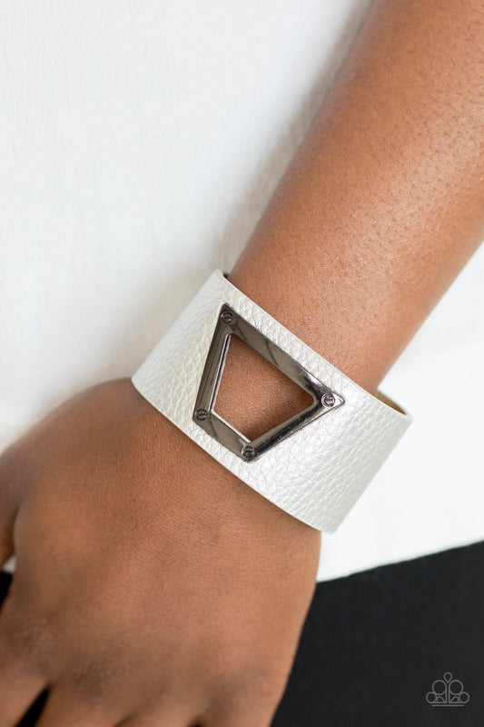 Paparazzi Power Play - Silver Urban Bracelet