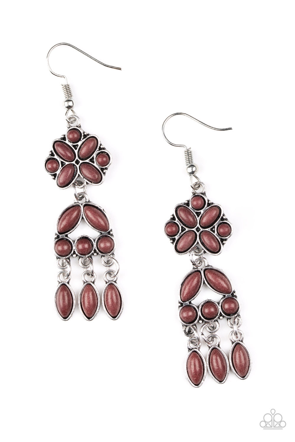 Which Way West - Brown Earrings