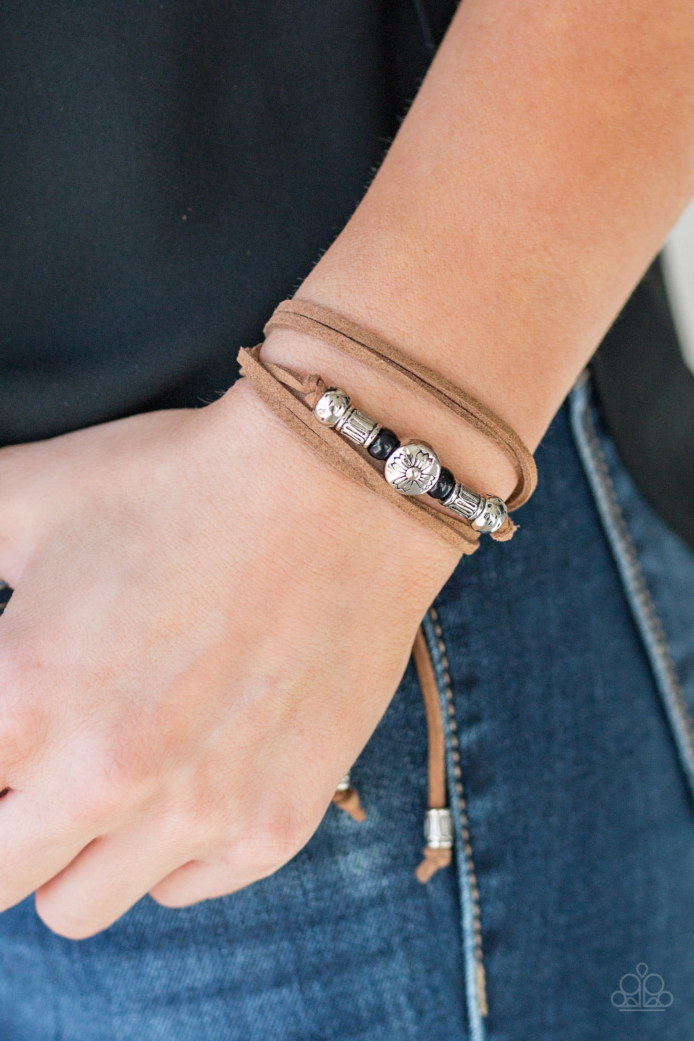 Paparazzi Find Your Way - Black Urban Bracelet