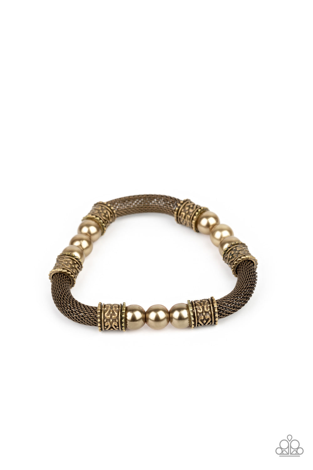 Paparazzi Talk Some SENSEI - Brass Bracelet
