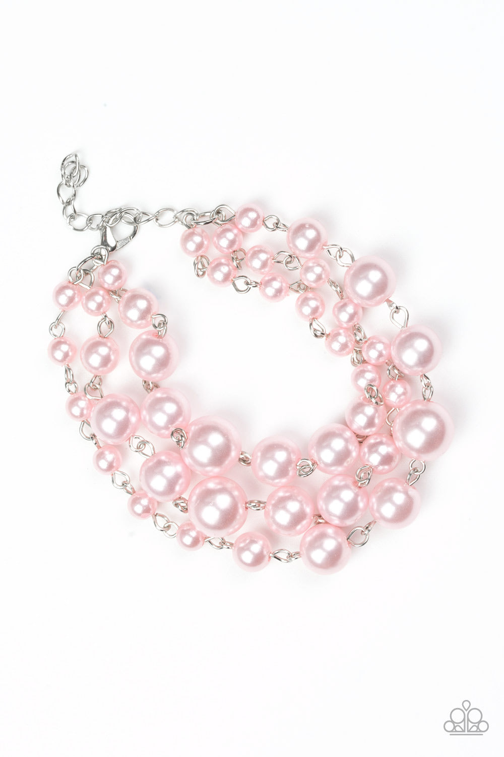 Paparazzi Until The End Of TIMELESS - Pink Bracelet