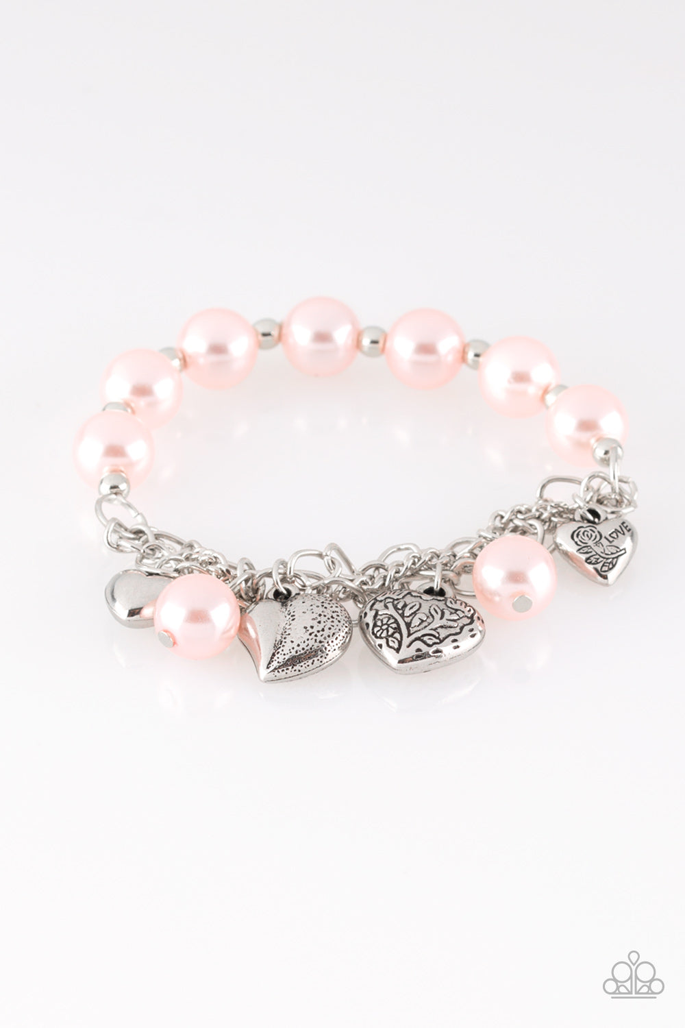 Paparazzi More Amour - Pink Necklace