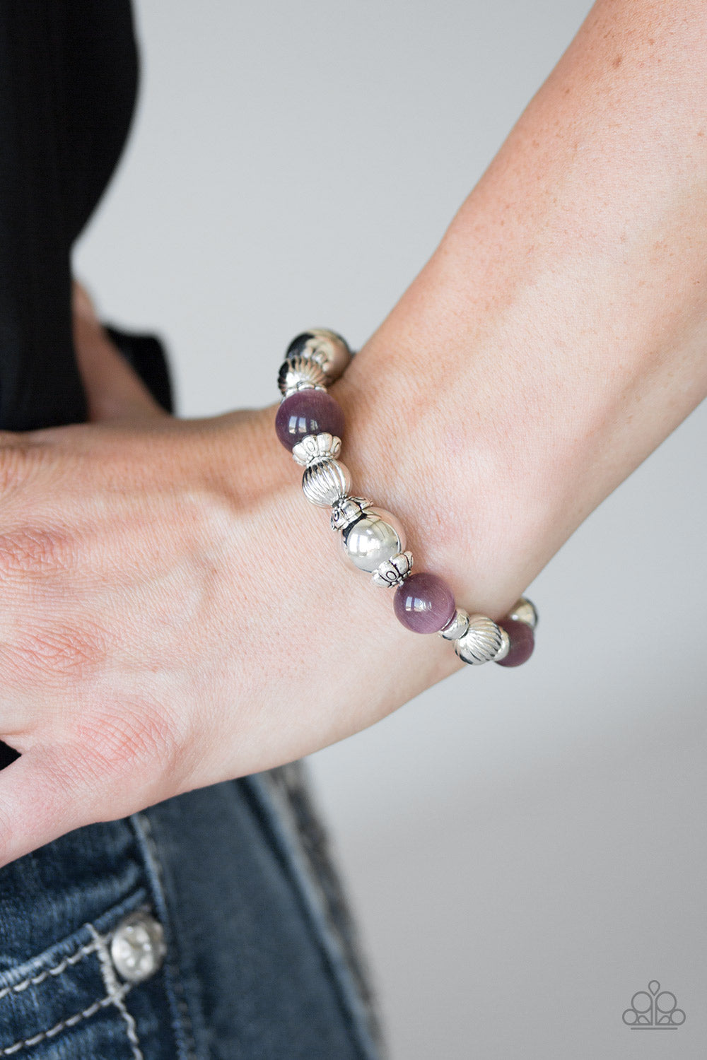 Paparazzi Once Upon A MARITIME - Purple Bracelet