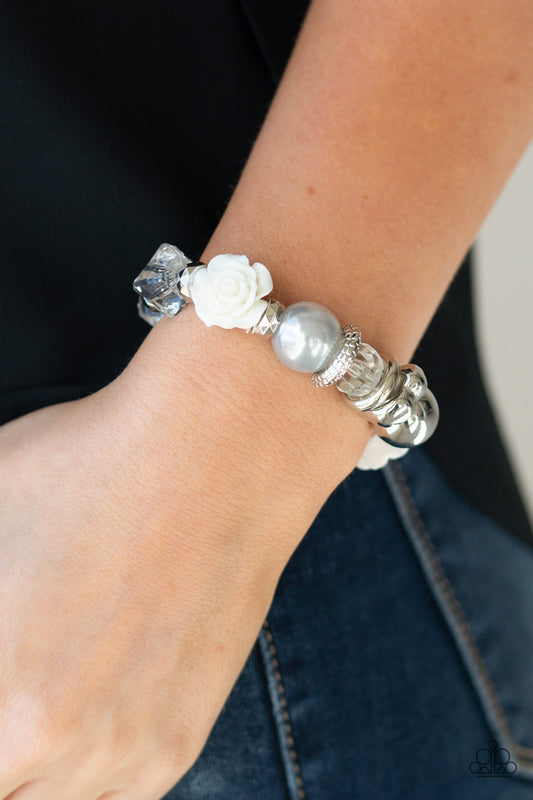 Paparazzi Here I Am - Silver Bracelet
