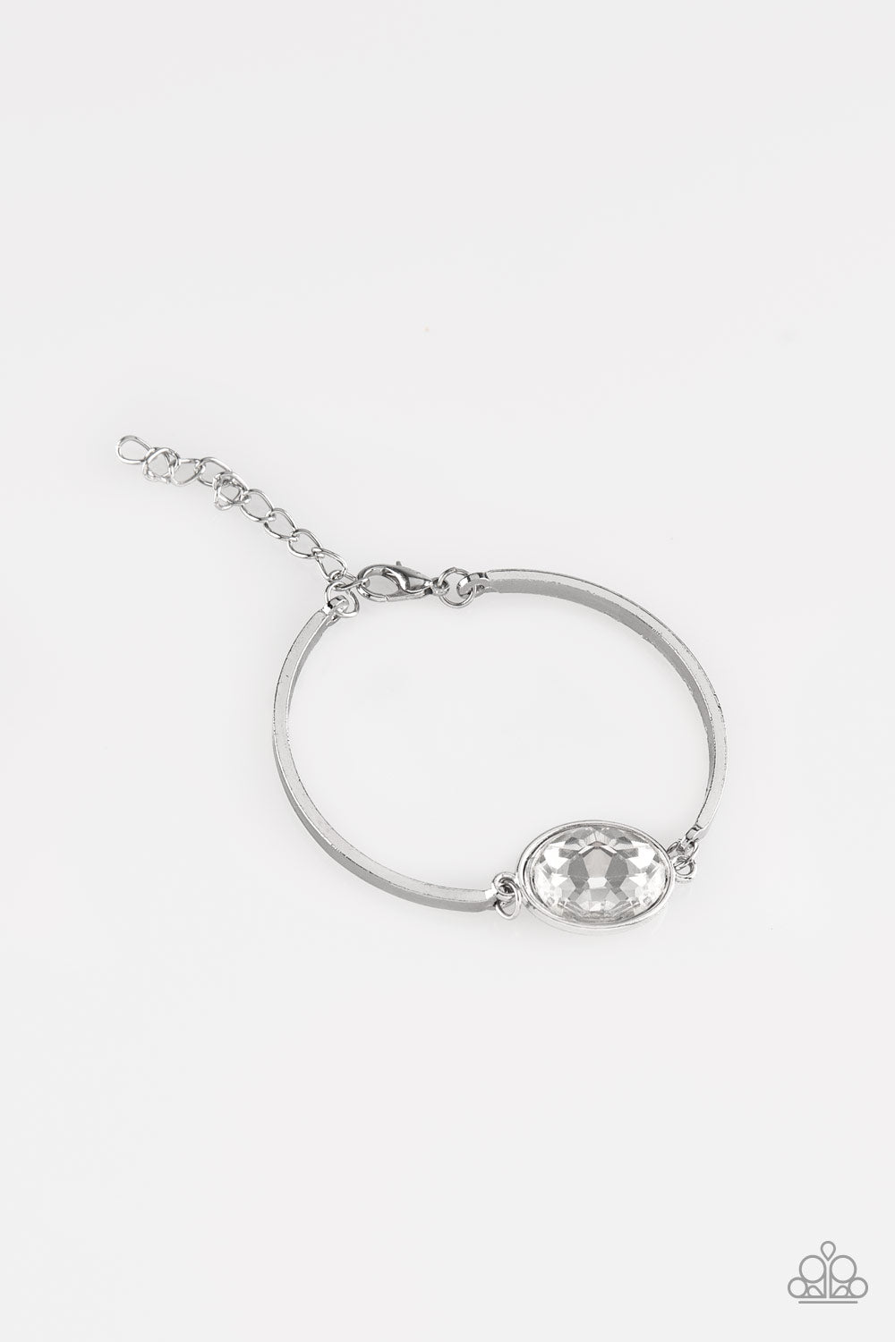 Definitely Dashing - White Bracelet