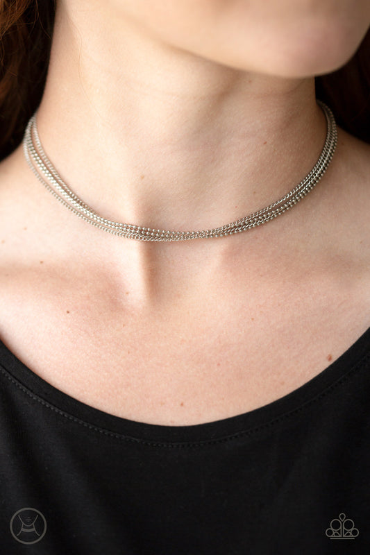 If You Dare - Silver Choker