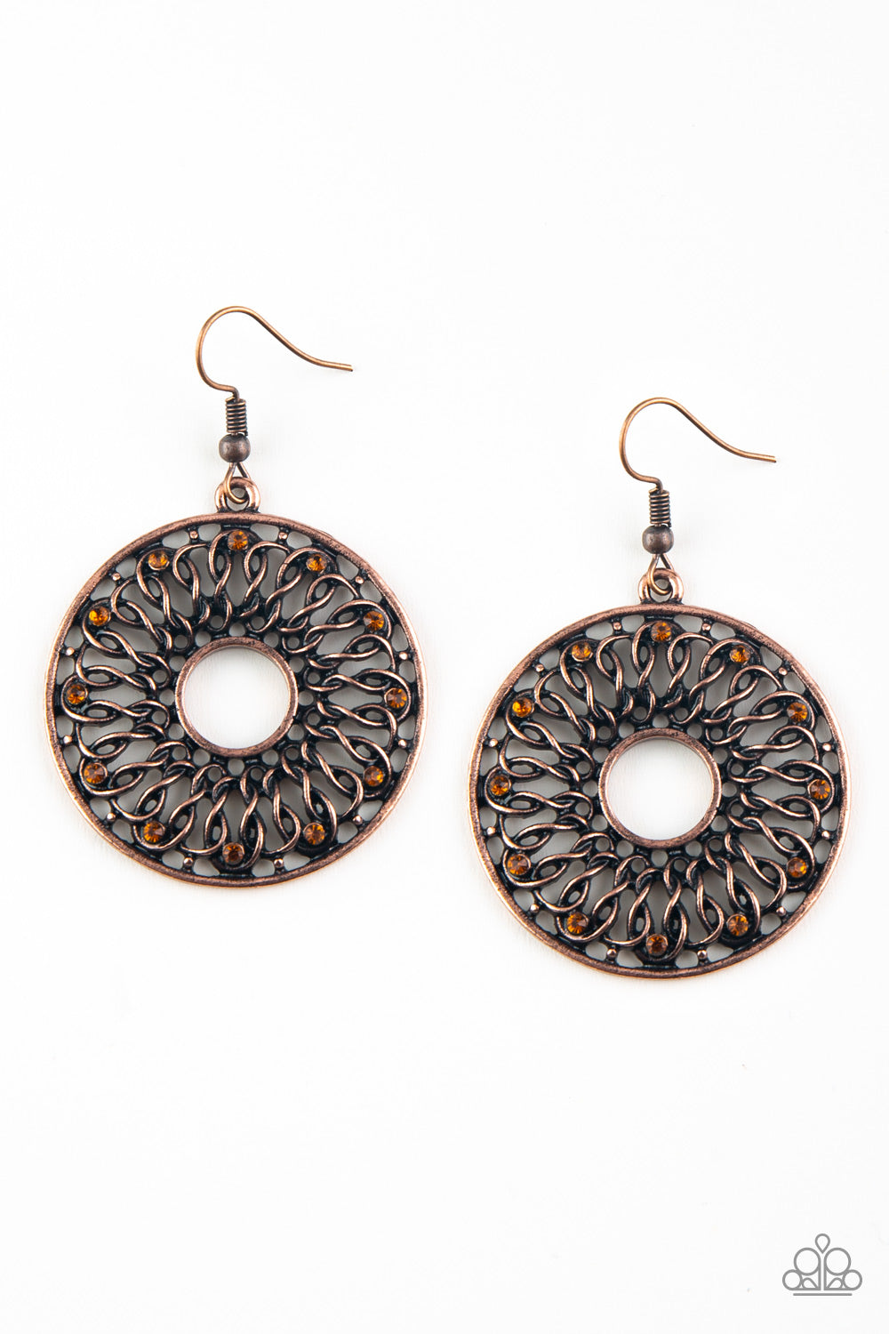 Malibu Musical - Copper Earrings