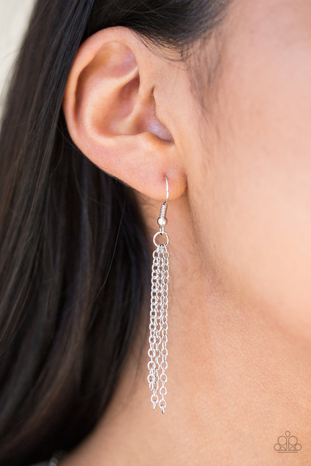 Paparazzi Tassel Tease - Black Necklace