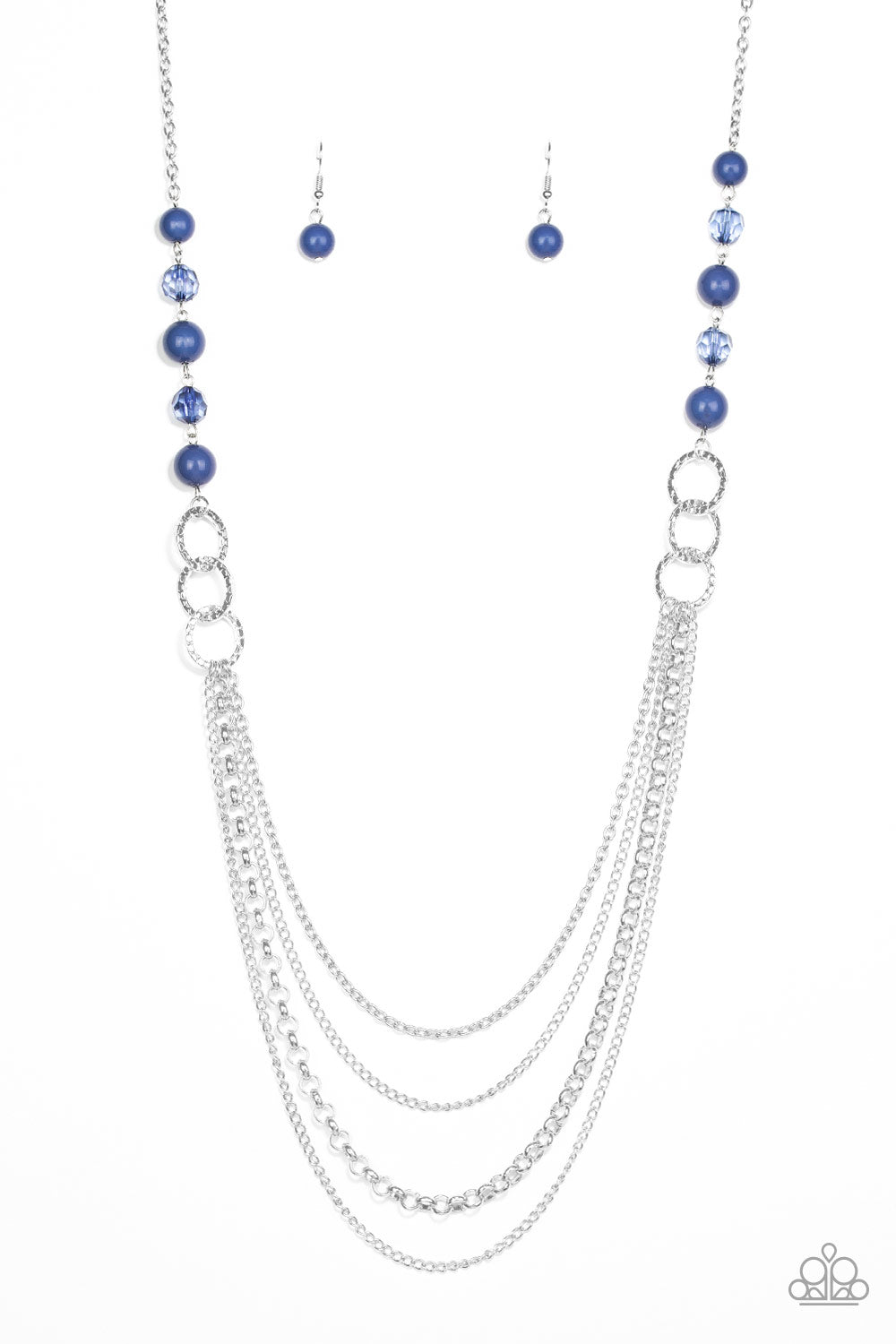 Paparazzi Vividly Vivid - Blue Necklace