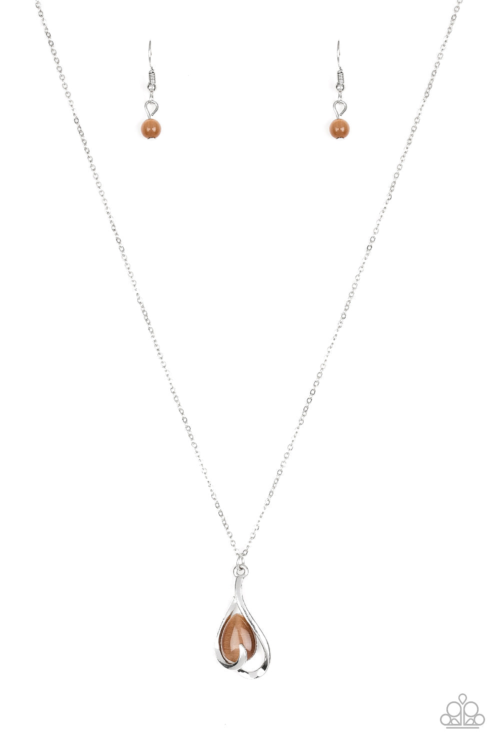 Tell Me A Love Story - Brown Necklace