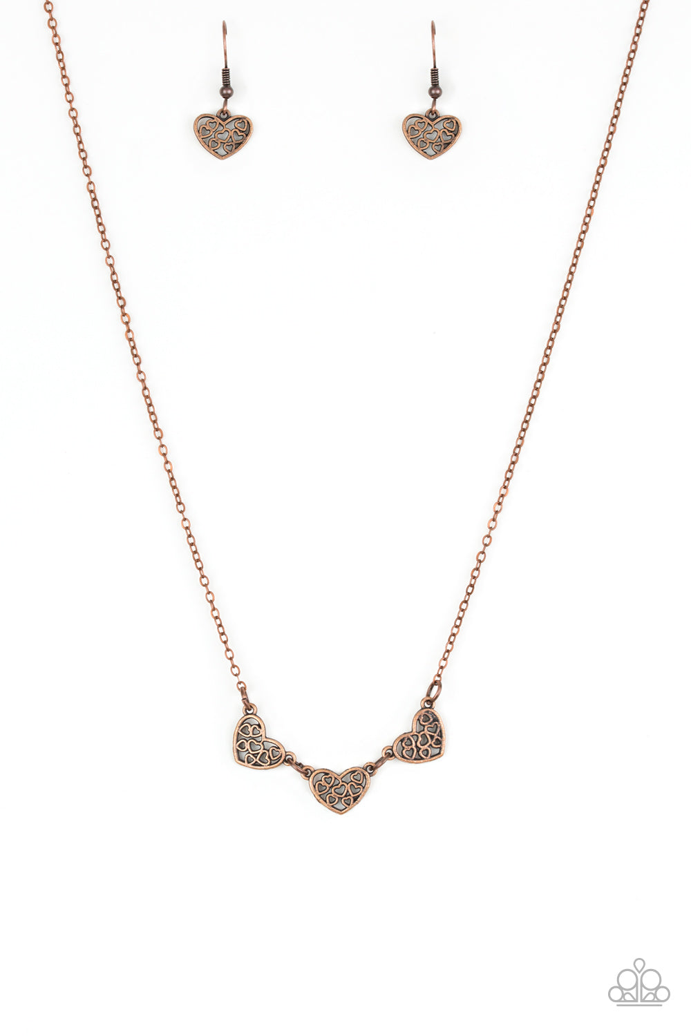 Paparazzi Another Love Story - Copper Necklace