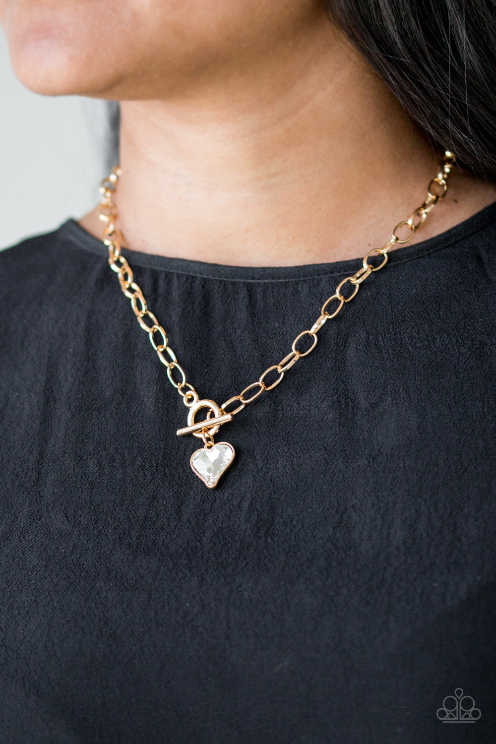 Paparazzi Princeton Princess - Gold Necklace
