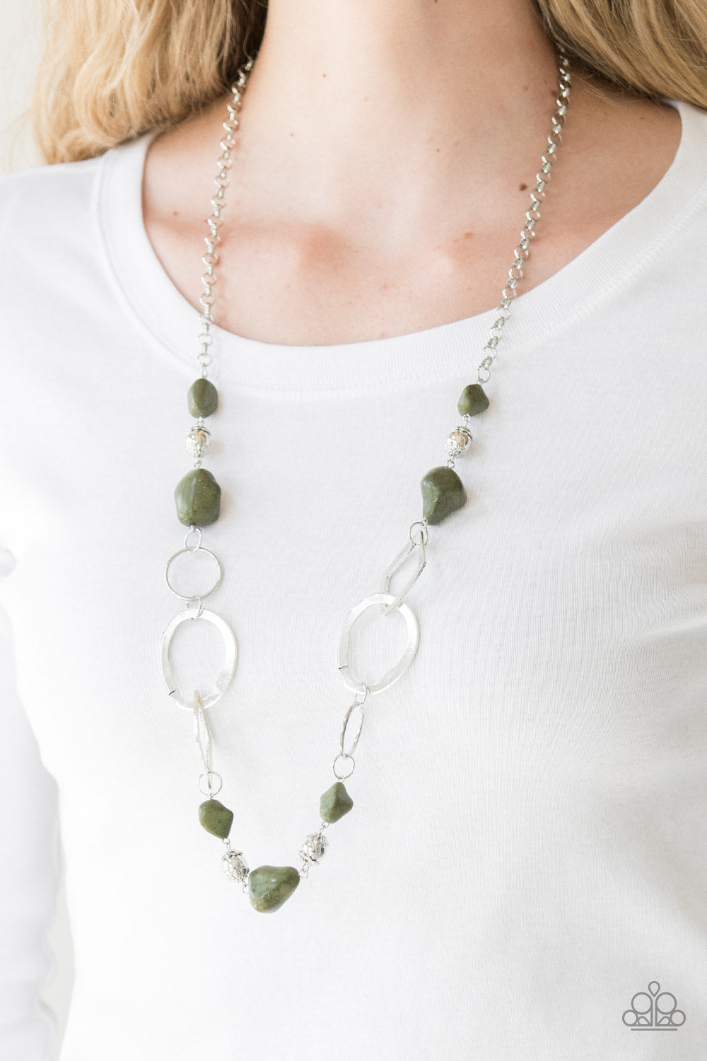Paparazzi Thats TERRA-ific! - Green Necklace