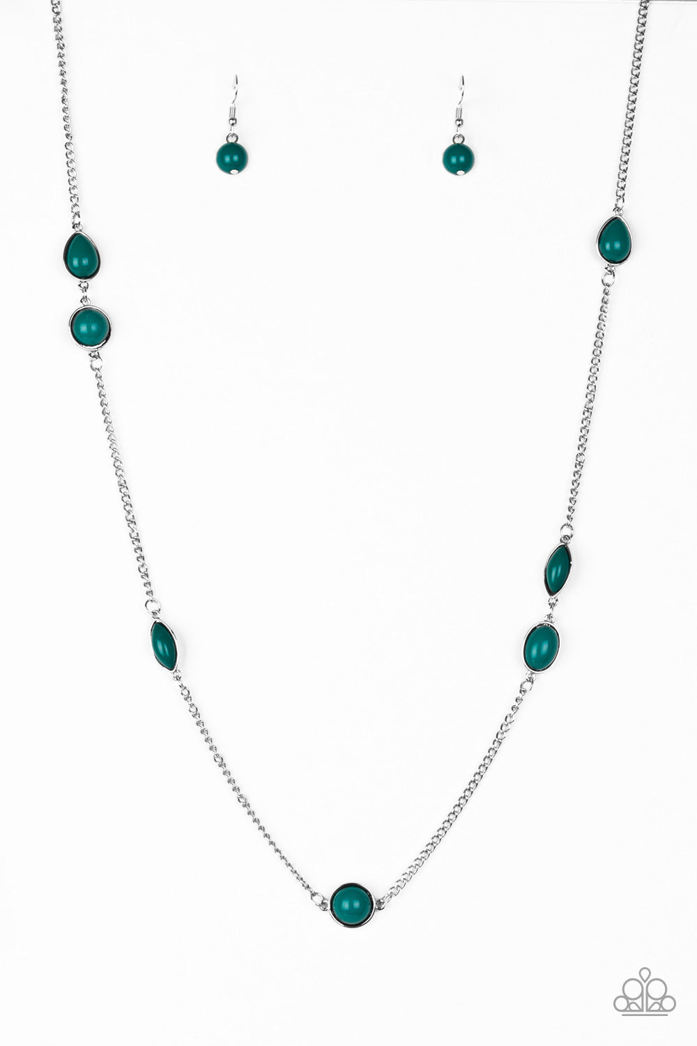 Paparazzi Pacific Piers - Green Necklace