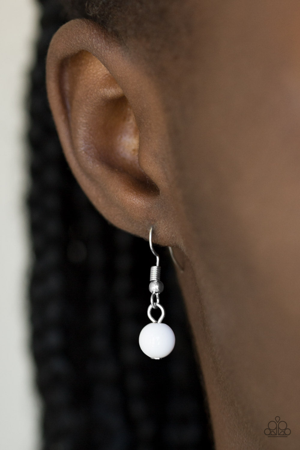 Paparazzi Gypsy Heart - White Necklace