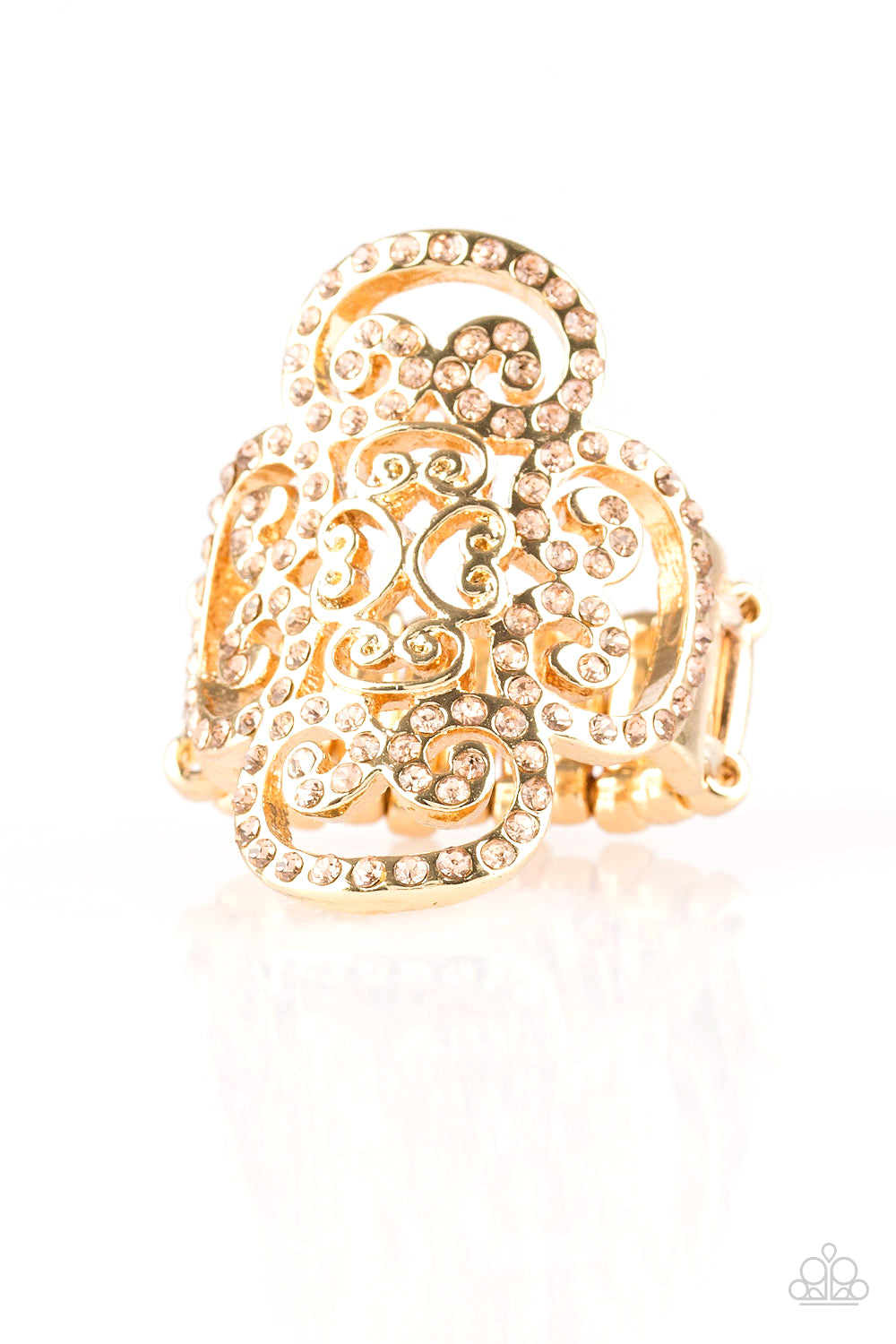 Paparazzi Regal Regalia - Gold Ring