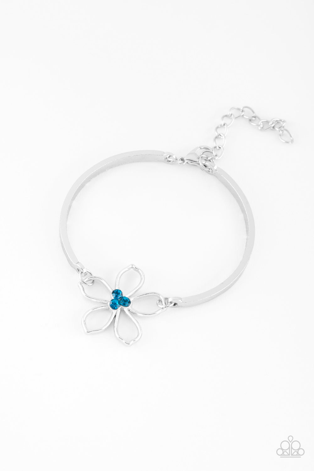 Paparazzi Hibiscus Hipster - Blue Bracelet