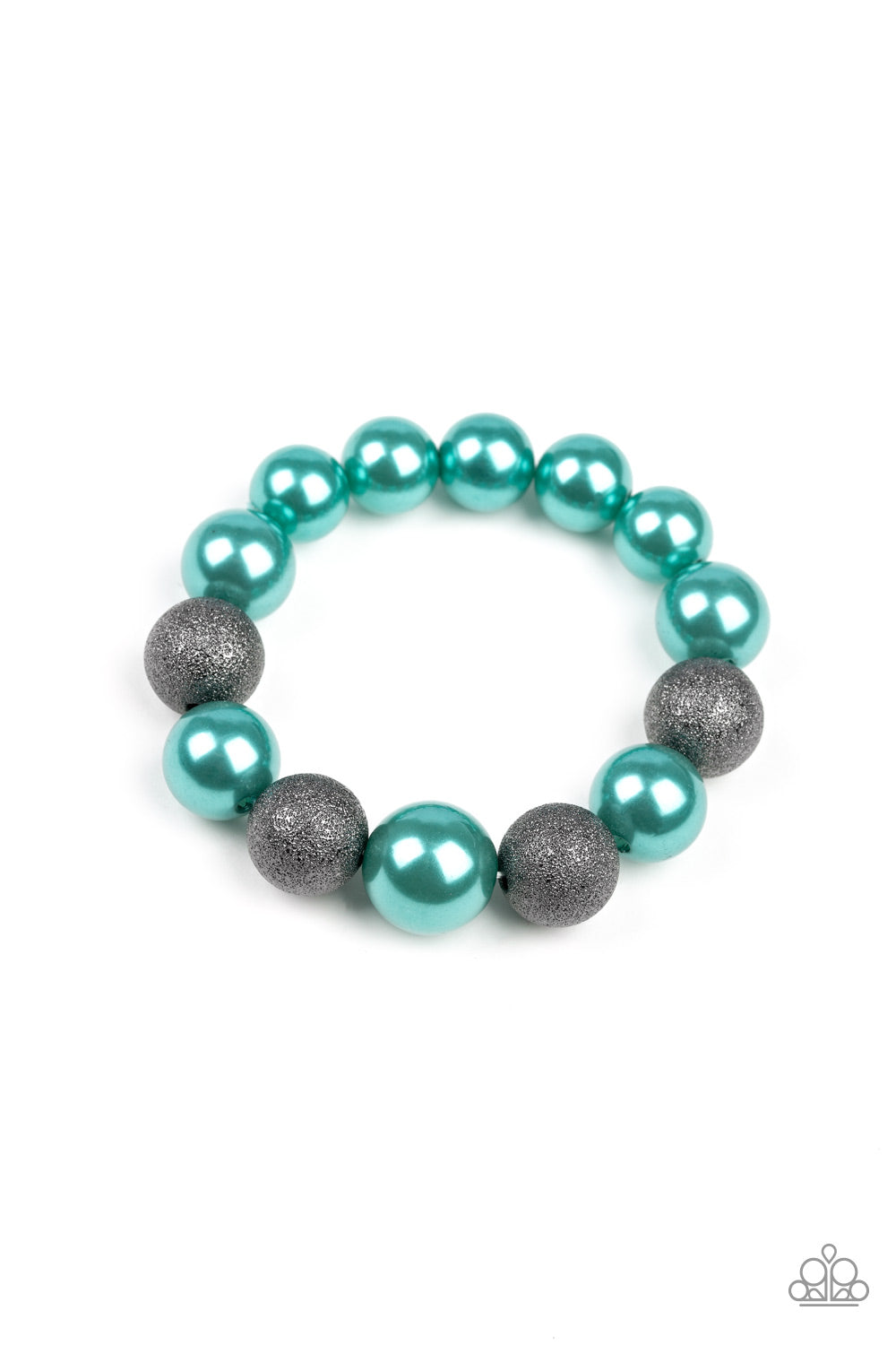 Paparazzi Humble Hustle - Green Bracelet