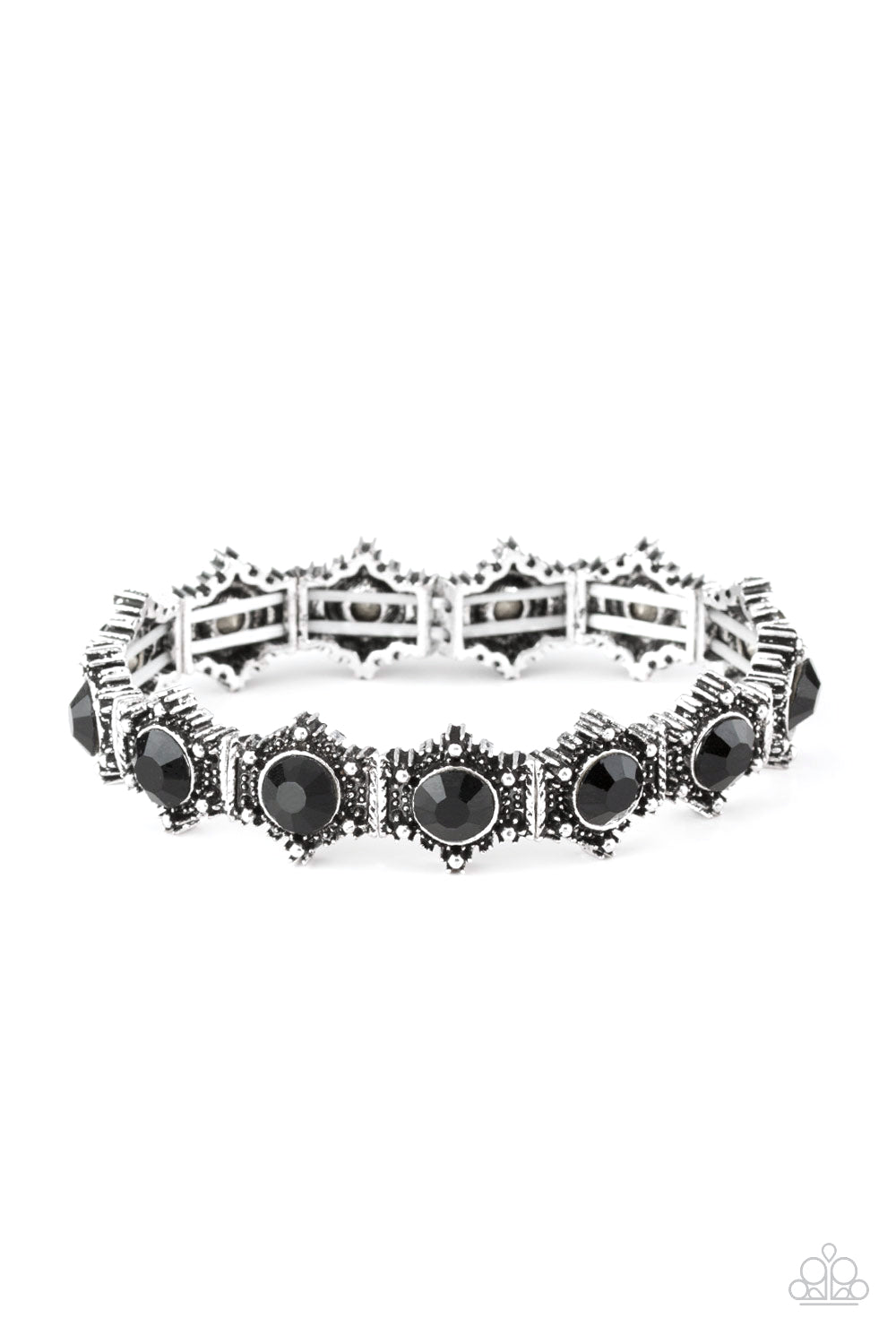 Paparazzi Strut Your Stuff - Black Bracelet