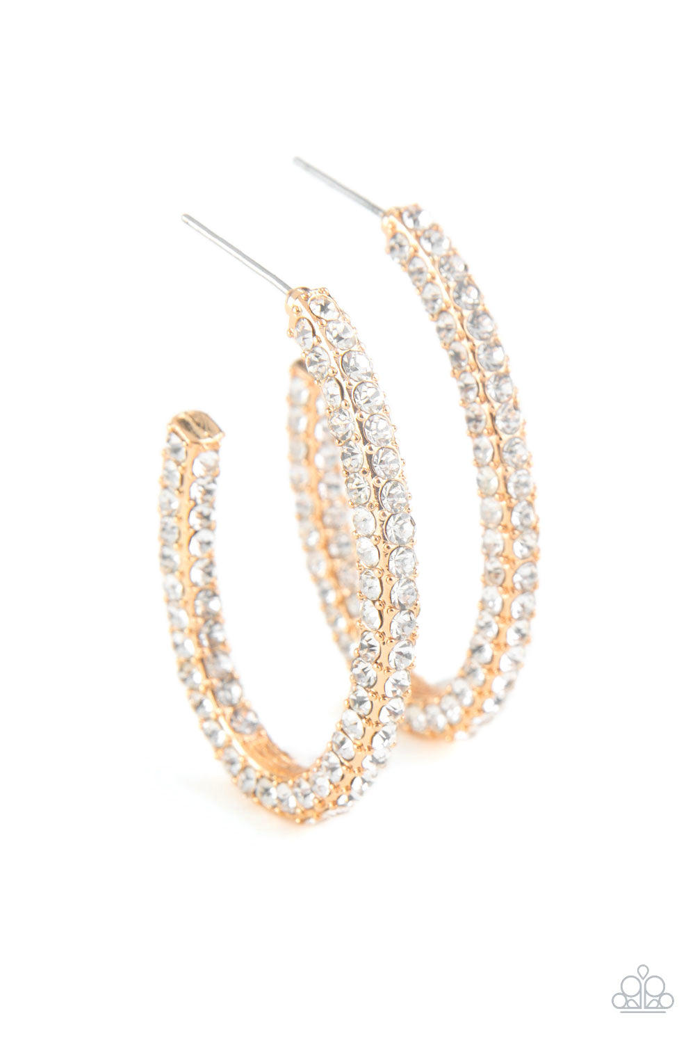 Big Winner - Gold Hoop Earrings