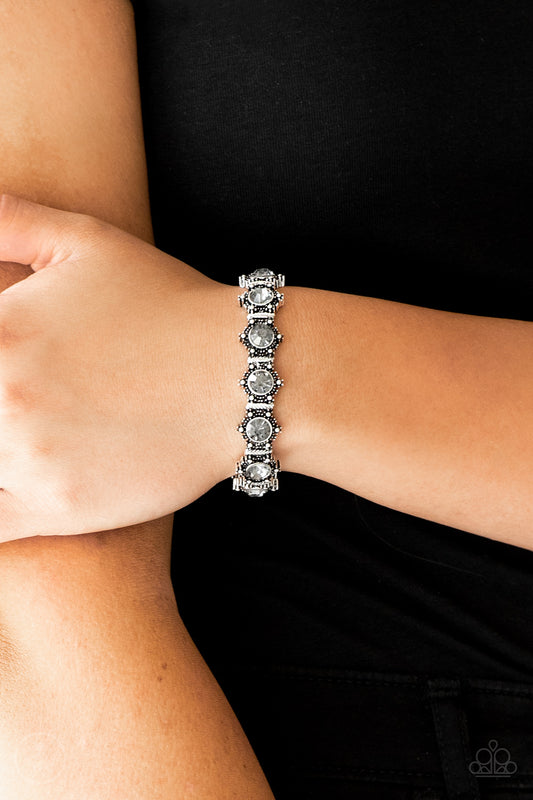 Paparazzi Strut Your Stuff - Silver Bracelet