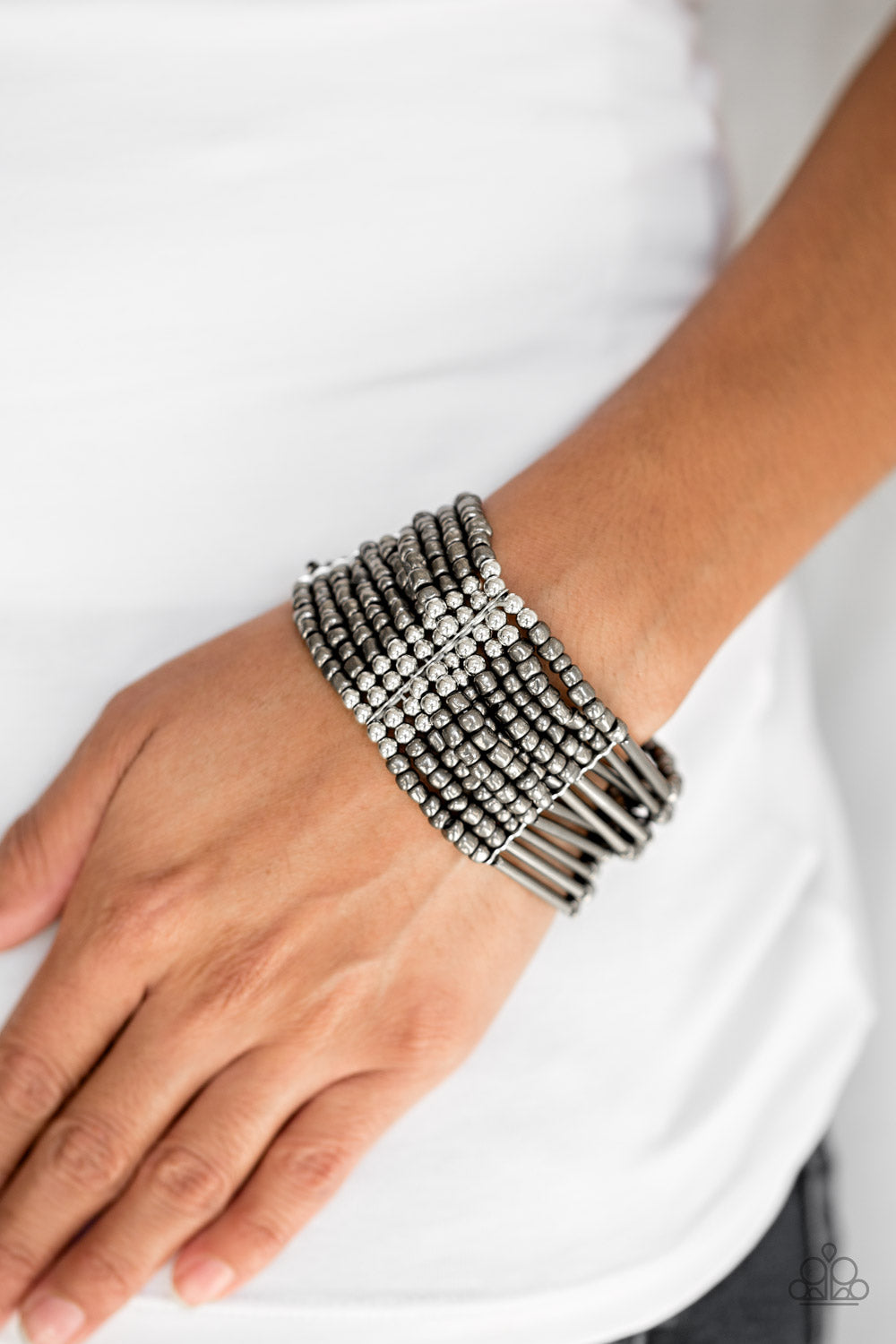 Paparazzi Rural Retreat - Black Bracelet