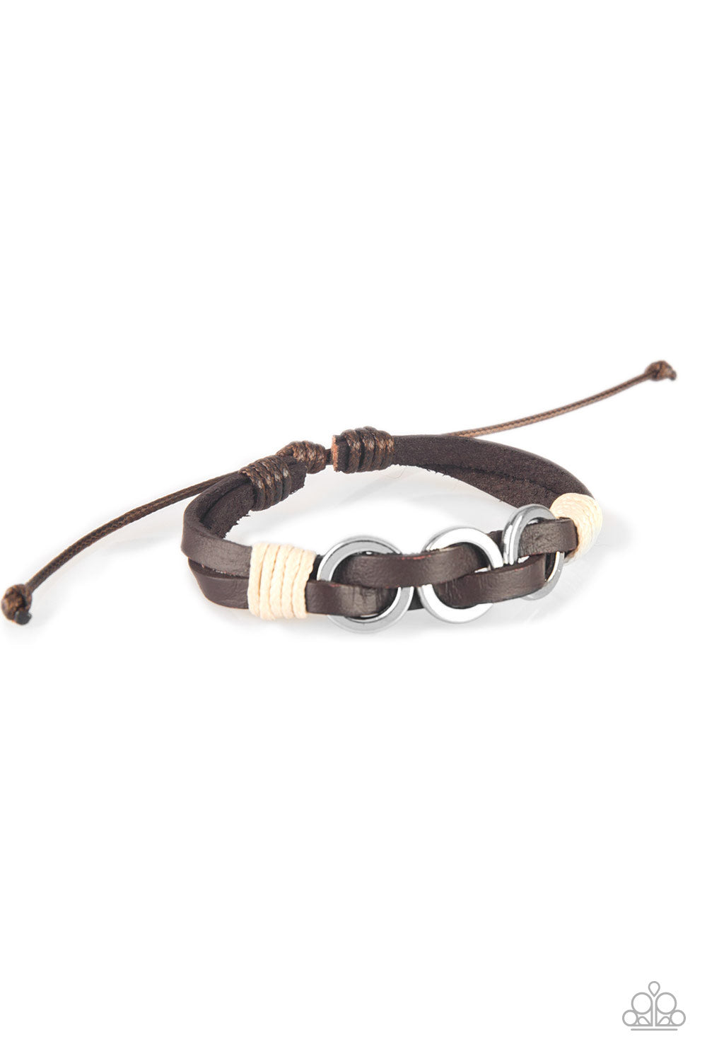 Paparazzi Off-Road Tourist - Brown Urban Bracelet