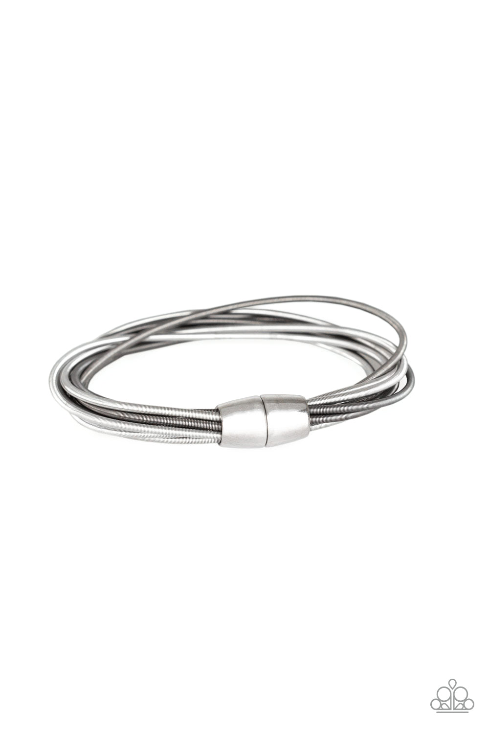 Paparazzi Mainstream Maverick - Silver Bracelet