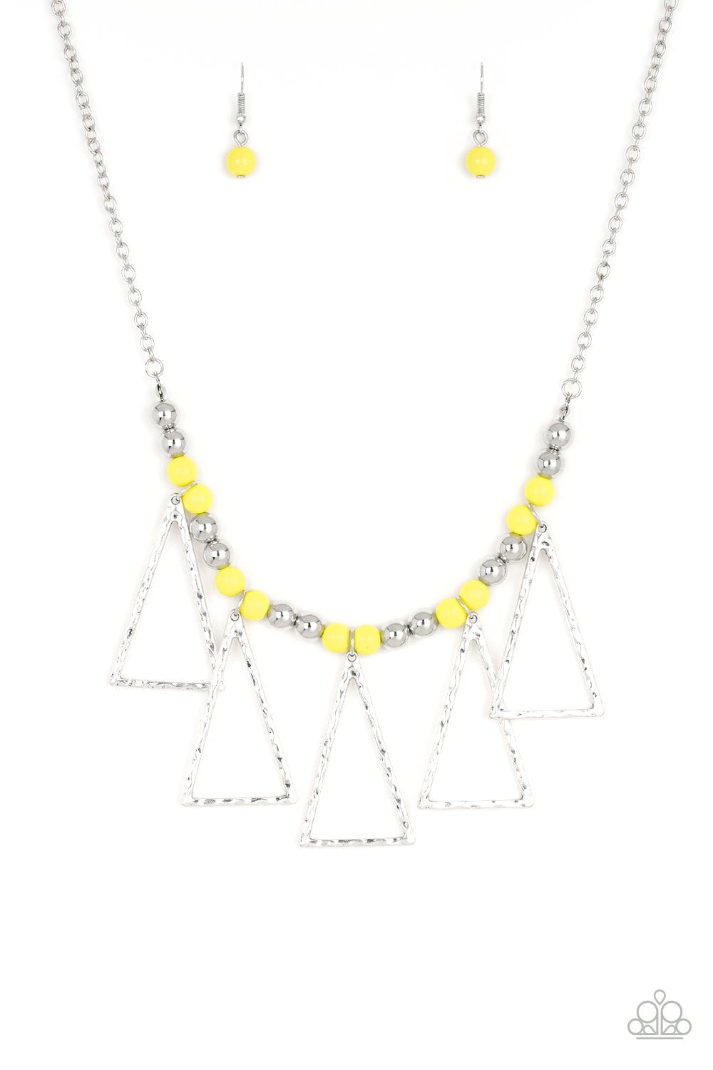 Paparazzi Terra Nouveau - Yellow Necklace