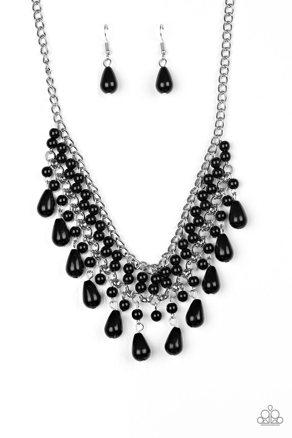 The Guest List - Black Necklace