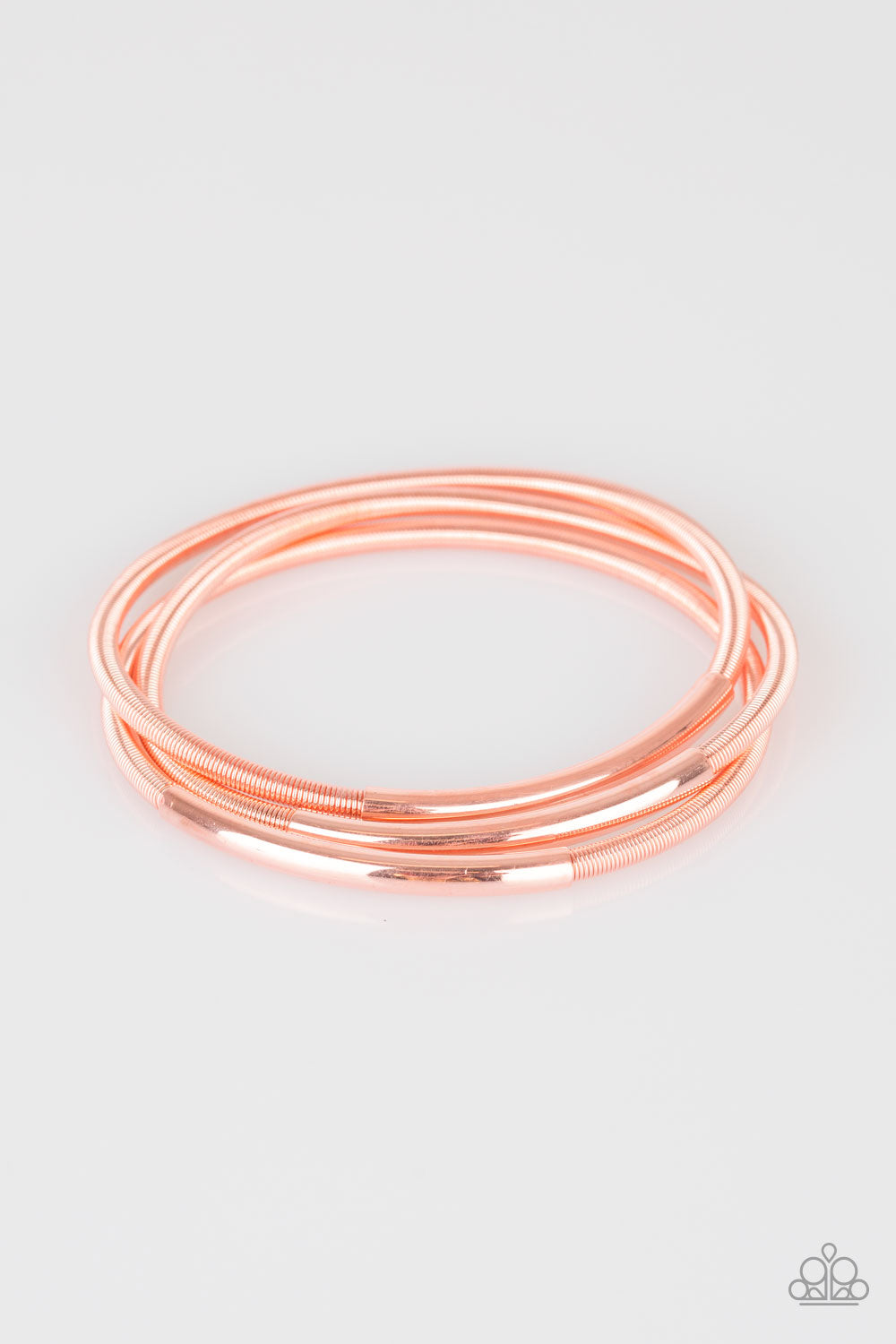 Paparazzi Its A Stretch - Copper Bracelet