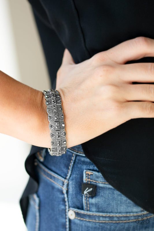 Modern Magnificence - Silver Bracelet