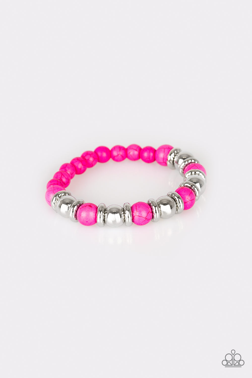 Paparazzi Across the Mesa - Pink Bracelet