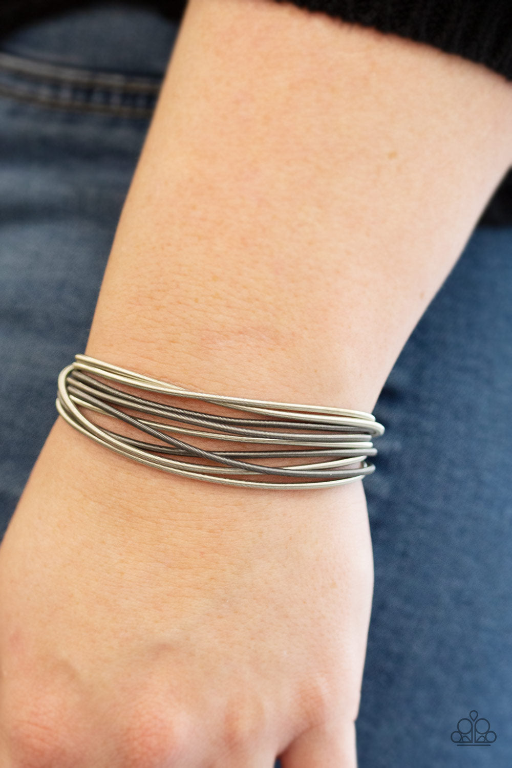 Paparazzi Mainstream Maverick - Silver Bracelet