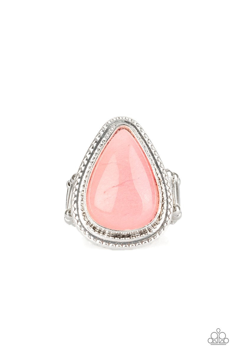 Paparazzi Mojave Mist - Pink Ring